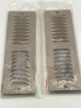 Ts-2x10 Shoemaker 2 Inch X 12 Toe Space Grille Brown New In Packaging Airflow Ts-2 10
