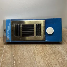 310087 Showcase 8 X 4 Inch Duct 3-way Steel Wall/ceiling Register Hvac Vent Cover Antique Brass