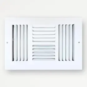 Fwc612-wht Sierra Gates 12 X 6 Inch Duct Opening White Air Vent Cover For Wall Or Ceiling Four-way Ve