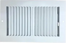 Sierra Grates 850042081273 Ceiling Vent Register 12x6 Steel 2-way Adjustable Air Supply Diffuser Grill