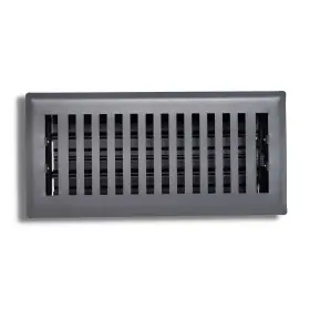 Sierra Grates 850042081686 Precision Flow 4 Inch X14 Steel Floor Register - Contemporary Desig