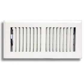 Sierra Grates 850042081990 10 X 6 Inch Duct Opening White Air Vent Cover For Floor -way Ventilation R