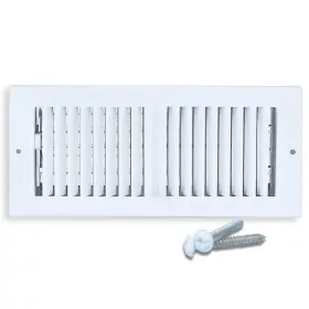 Cr02-410-0102 Sierra Grates Ceiling Vent Register 10x4 Steel 2-way Adjustable Air Supply Diffuser Grill