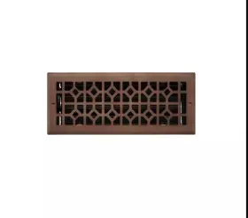 Fr1275.412.orb.w Signature Hardware Appert Steel Wall Register 4 Inch X12 Oil Rubbed Bronze