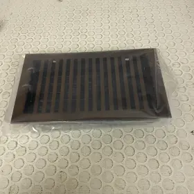Sh551403orb Signature Hardware Appert Steel Floor Register - Oil Rubbed Bronze 6 Inch X 10