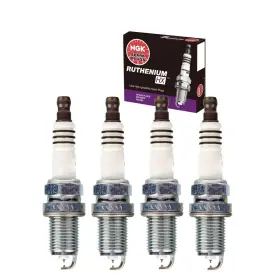 4024138555 Sixity Auto 4 Pc Ngk Ruthenium Hx Spark Plugs Compatible With Honda Fit 1.5l L4 2007-2014