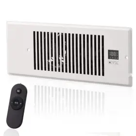 Skyshalo 077685400616 Register Booster Fan Quiet Vent Fits 4 X 12 Inch Holes