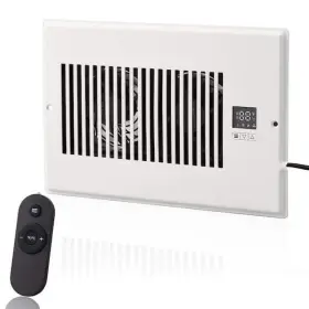 Skyshalo 077685400623 Register Booster Fan Quiet Vent Fits 6 X 10 Inch Holes