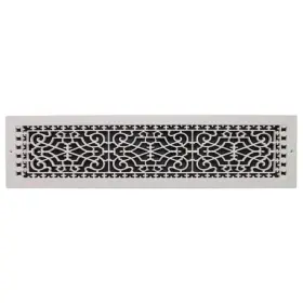 Smi Ventilation Products 628451050063 Base Board 30 X 6 Inch Opening 8 32 Overall Size Return Air Grille White