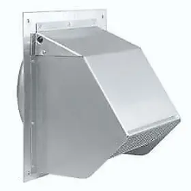 Soler And Palau 812961016453 641 6 Inch Round Wall Cap For Models Ff Ffc 100 150