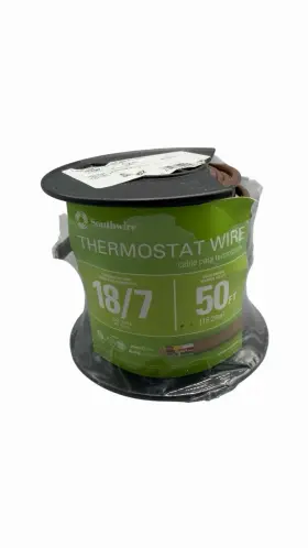 64170422 Southwire 18/7 Solid Copper Class 2 Power-limited Thermostat Wire 50ft