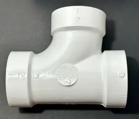 P400-020c Spears P400-020 Pvci 2-in Pvc Dwv Cleanout Tee With Plug
