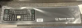 808155 Speed Queen Washer Overlay Control Flw Fc H6 Hec-sq Black Part #