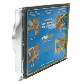 Sbs-12128 Speedi-boot Sra Vent Hanger Sq To Rnd 12 X Dia 8