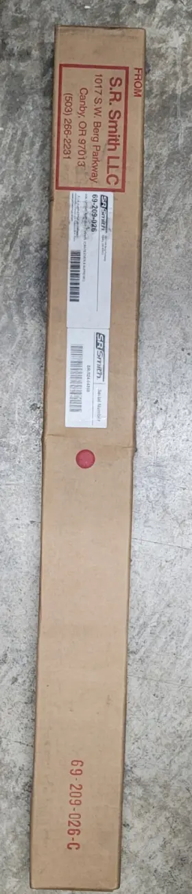 69-209-026 Sr Smith S.r. Diving Board Parts 6ft Ss White Corrosion Resistant