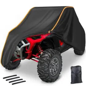 Abg054-utv Starknightmt Rzr Utv Cover 2-3 Seater - Waterproof 420d Heavy Duty Outdoor St