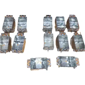 Steel City Lcow-25 10.5 Cu In Gangable Switch Box Npt Lot Of 15 Pcs