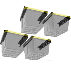 Steelchimp 860009949768 Overhead Bin Rack - Ceiling Mount Garage Storage Adjustable W