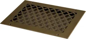 Steelcrest 841995101736 Return Vent Cover 12ftft X 8ftft / 14ftft 10ftft Steel Oil-rubbed Bronze -