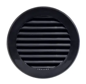 Steinberg14 751037512979 Soffit Vents 4 Inch Black Round Air Vent Grille Plastic Grill Co