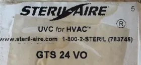 Gts24vo Sterilaire New Oem Steril-aire 63w Uv Bulb
