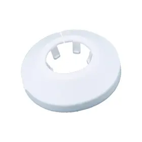 Inp1228-1020 Strendier Fit 0.79 Inch Outer Diameter Flange Water Pipe Cover Decoration White