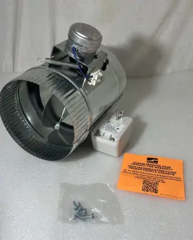 Z0206 Suncourt Zc206 Zonemaster Fully Adjustable Motorized Airflow Control Zone Damper