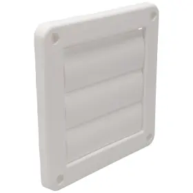 Sd1423w Supplying Demand 1423w Outdoor Dryer Vent Cover For House Exterior 4 Inch White Plastic Louvered