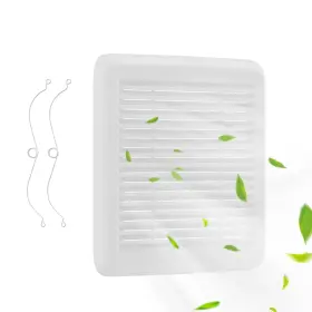 Fgr300s Surplee 744713621441 Fgr300 Bathroom Plastic Grille Cover For Broan-nutone Roomside Serie