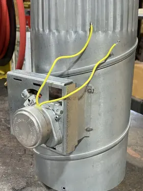 1929 Syncron 6 Inch Motorized Vent Damper