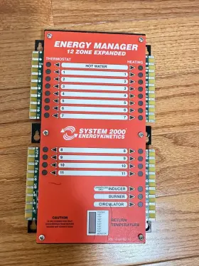 10-0418d-12 System 2000 Energy Kinetics Manager 12 Zone Expanded Pn