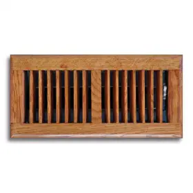 T.a. Industries 445025483422 4 Inch X 10 Oak Floor Diffuser