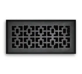 H166vmb04x12 T.a. Industries Floor Diffuser 4 X 12 Steel Register Vent Grate Cover Vintage Victorian Ac Hvac