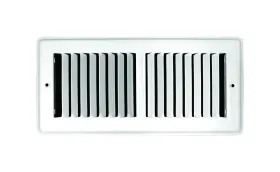 Ta Industries 803492209582 Toe Space Floor Grille 2 Inch X 12 Coated White Steel Construction