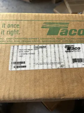 110-185rp Taco 1/8hp 115v 1725rpm Circulator Motor Brand New Sealed