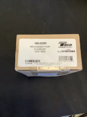 1600-032rp Taco Flange Set 2 Inch Cast Iron Connection For 1600 Series Pumps