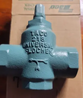 218-3 Taco 3/4 Inch Universal Flo-chek Valve Brand New #2