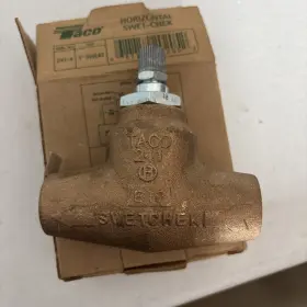 241-4 Taco Bronze Sweat Check Valve New
