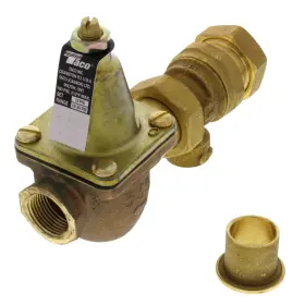 3493-075-bc1 Taco 3/4 Brass Combination Boiler Feed Valve And Backflow Sweat X Npt