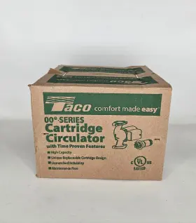 007-f5-7ifc Taco 687752539288 007 Cast Iron Circulator With Ifc