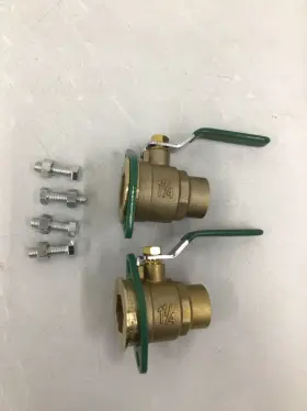 Sfl-125s Taco - 1-1/4 Sweat Shut-off Freedom Swivel-flange Set Low Lead