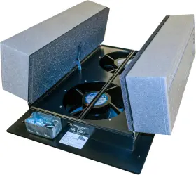 Hv1000 Tamarack Technologies R38 Ductless Whole House Fan With Insulated Doors