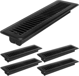 Tandefio 313041496467 4 Pcs 2 Inch X 12 Metal Floor Register Vent Covers Heavy Duty Walkable Grille