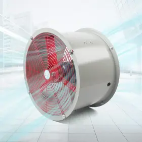 Bi-1910-us Tbvechi Explosion Proof Fan 110v 16in Ventilator Axial Cylinder Pipe Spr #2
