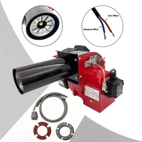 Sf-057081 Techtongda Automotive Diesel Single Fire Burning Machine 220v 1ph 81-174kw 17260 Btu/lb