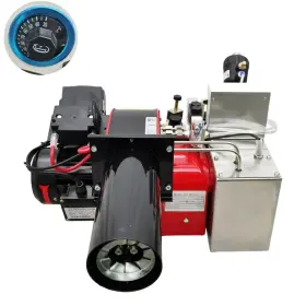 Sumai056914 Techtongda Waste Oil Diesel Combustion Engine Air Atomizing Burner 220v Heating Machine