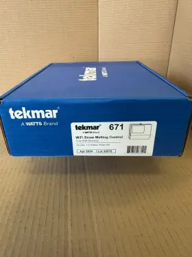 Tekmar 779655067101 671 Wifi Snow Melting Control Pulse Width Modulation
