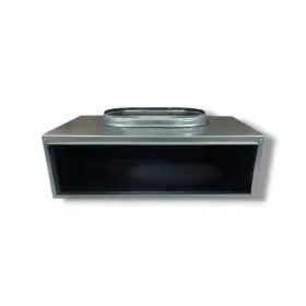 18x3sxpl Texas Buildmart 18 Inch Plenum Box For Linear Slot Diffuser - 3 Triple Premium Ins