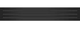 36x6-w-slsd Texas Buildmart 36x6 Modern Ac Vent Cover Black Air Standard Linear Slot Diffuser
