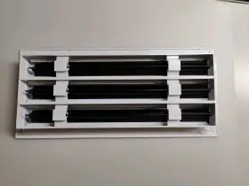Texas Buildmart 6040156650036 16x6 Modern Ac Vent Cover Standard Linear Slot Diffuser White #2